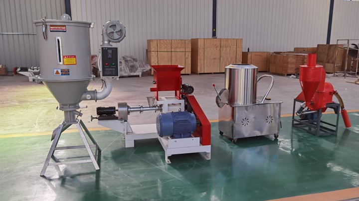 locally made twin screw extruder machine Factory for sale in Angola